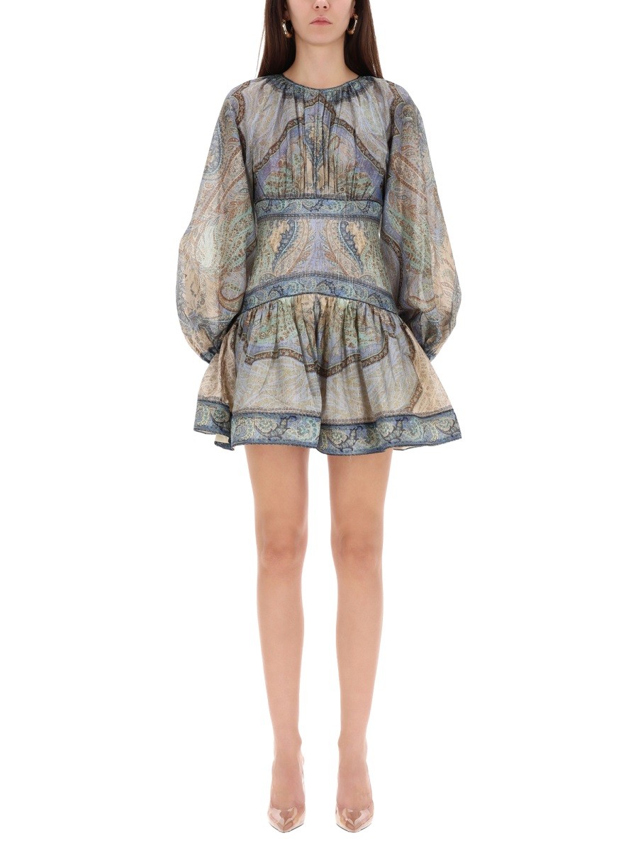 ZIMMERMANN "WONDERLUST" MINI DRESS