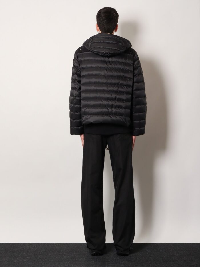 Moncler + Rick Owens Zip Lock Hooded Down Jacket