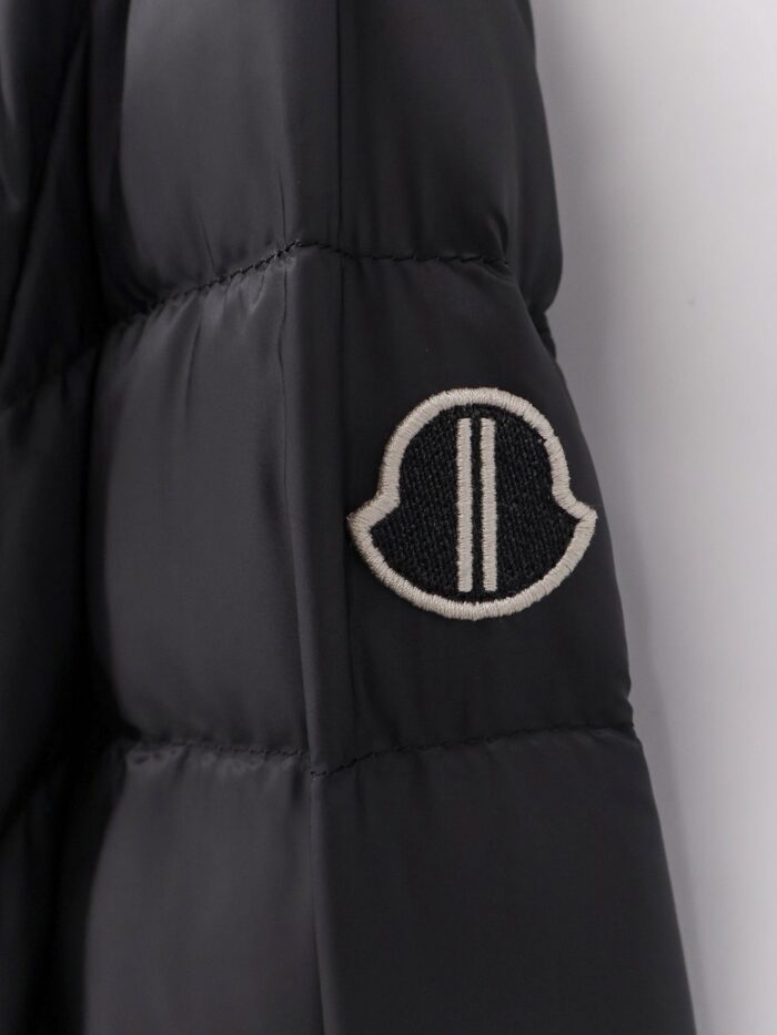 Moncler + Rick Owens Zip Lock Hooded Down Jacket