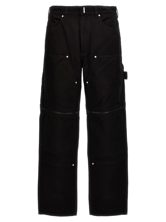 givenchy 'zip off carpenter' jeans Givenchy 'Zip Off Carpenter' Jeans