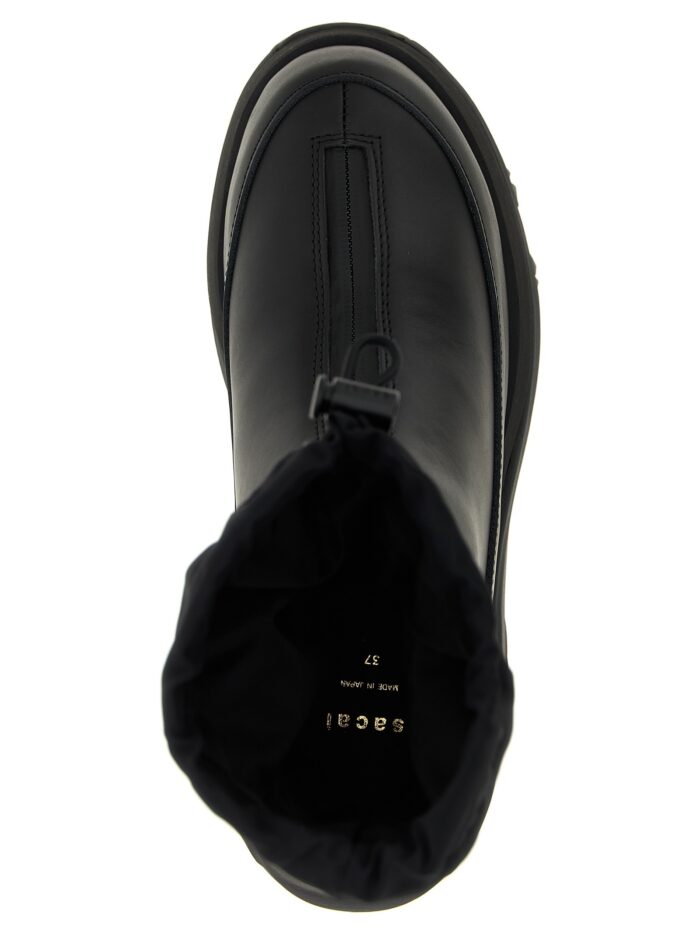 SACAI 'Zip Up Boots' Ankle Boots