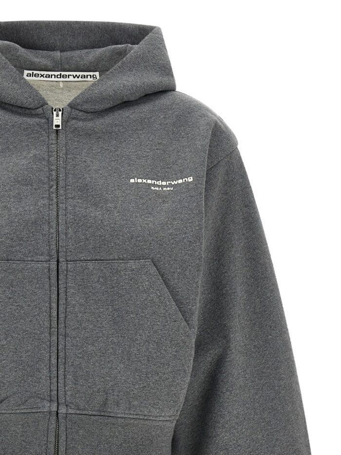 Alexander Wang 'Zip-Up Hoodie' Sweatshirt