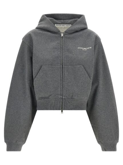 Alexander Wang 'Zip-Up Hoodie' Sweatshirt