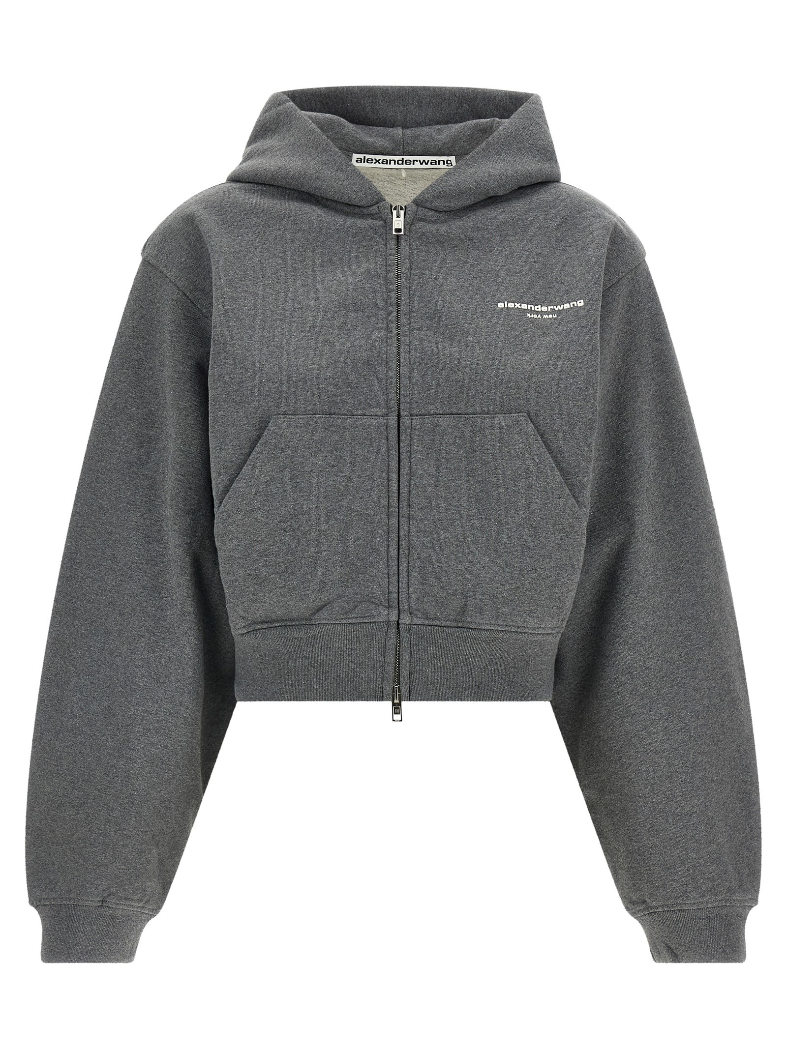 Alexander Wang 'Zip-Up Hoodie' Sweatshirt