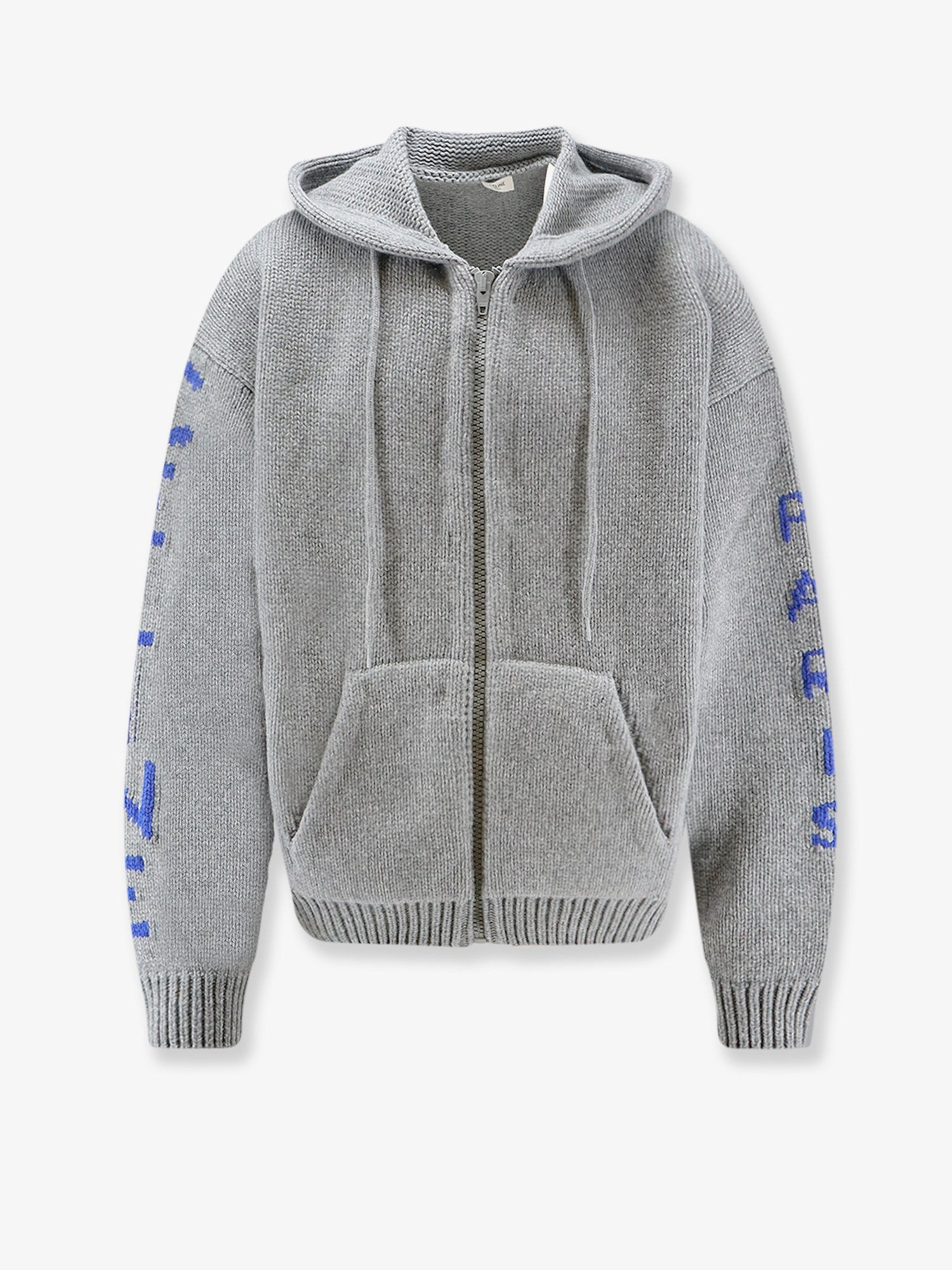 Celine Zip-up Virgin Wool Cardigan