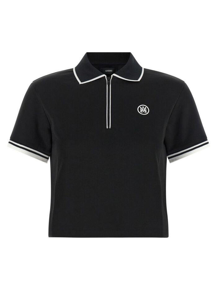 amiri zipped polo shirt AMIRI Zipped Polo Shirt