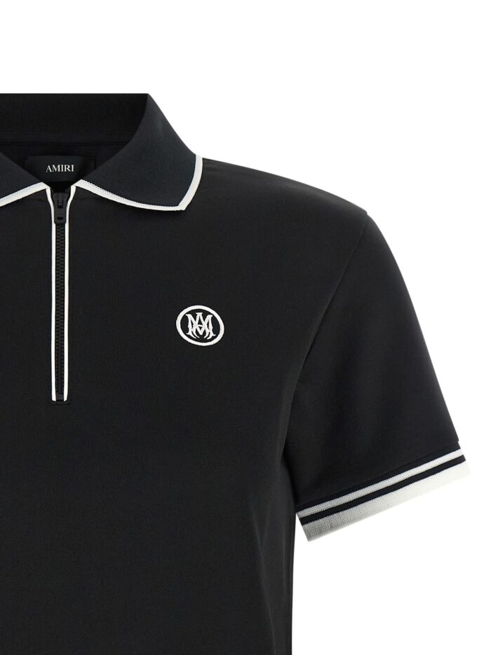AMIRI Zipped Polo Shirt