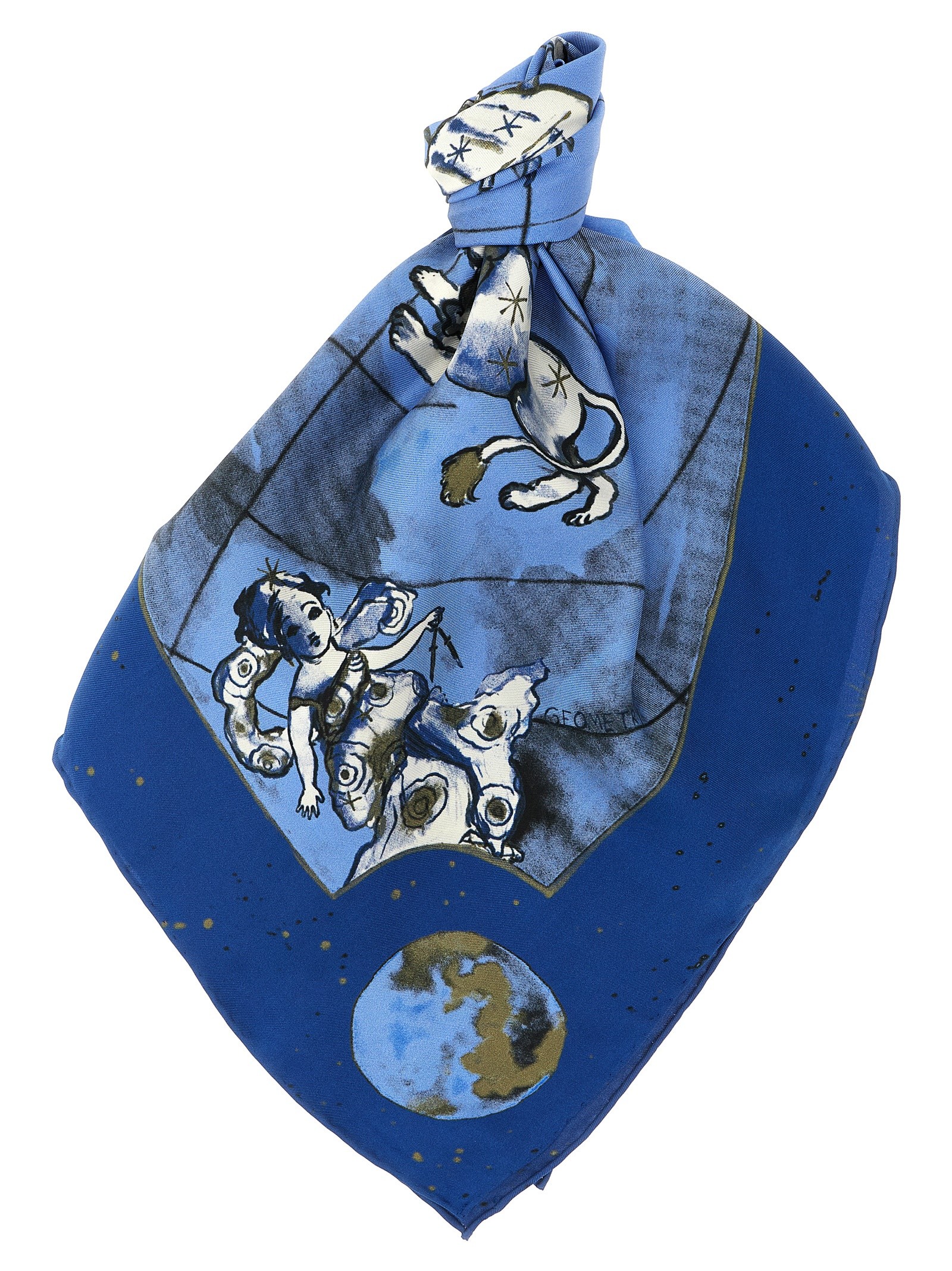 DIANE VON FURSTENBERG 'Zodiac Flag' Scarf
