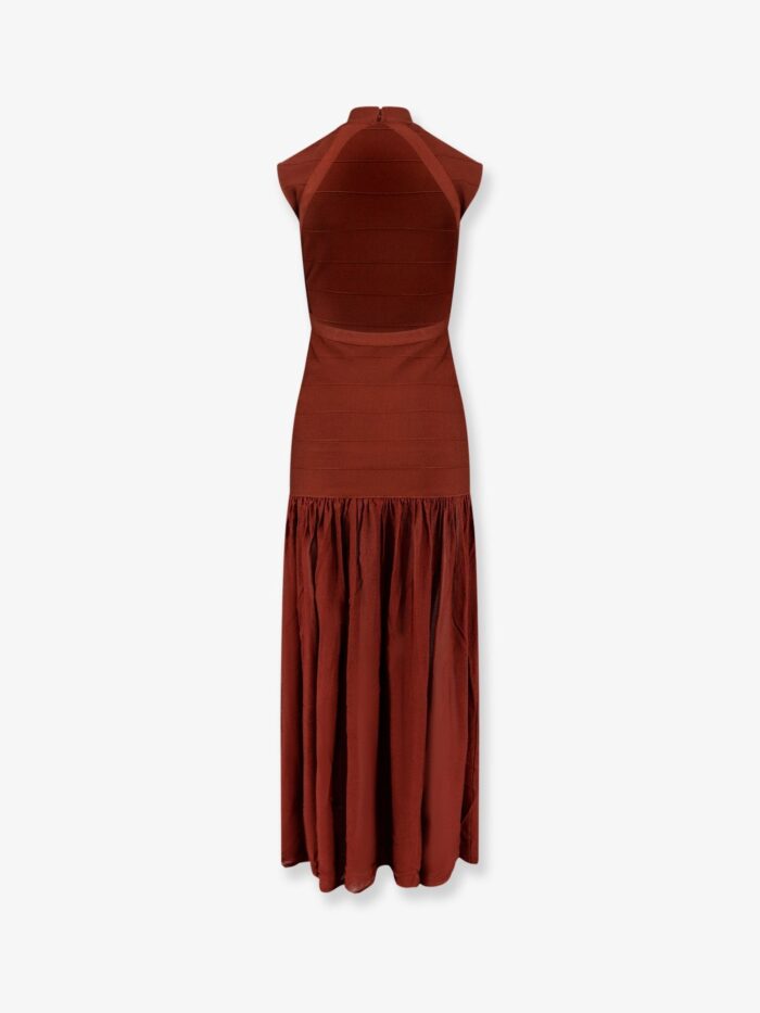 RETROFETE Zosima Long Viscose Dress